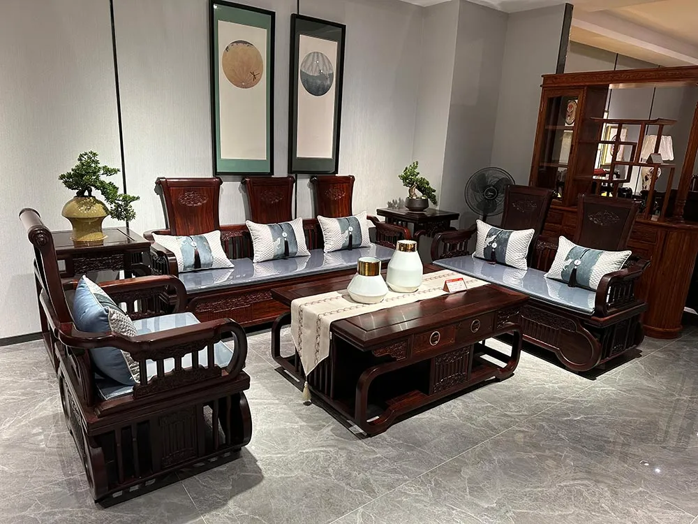 Quais são os métodos de manutenção do sofá de madeira maciça novo estilo chinês?