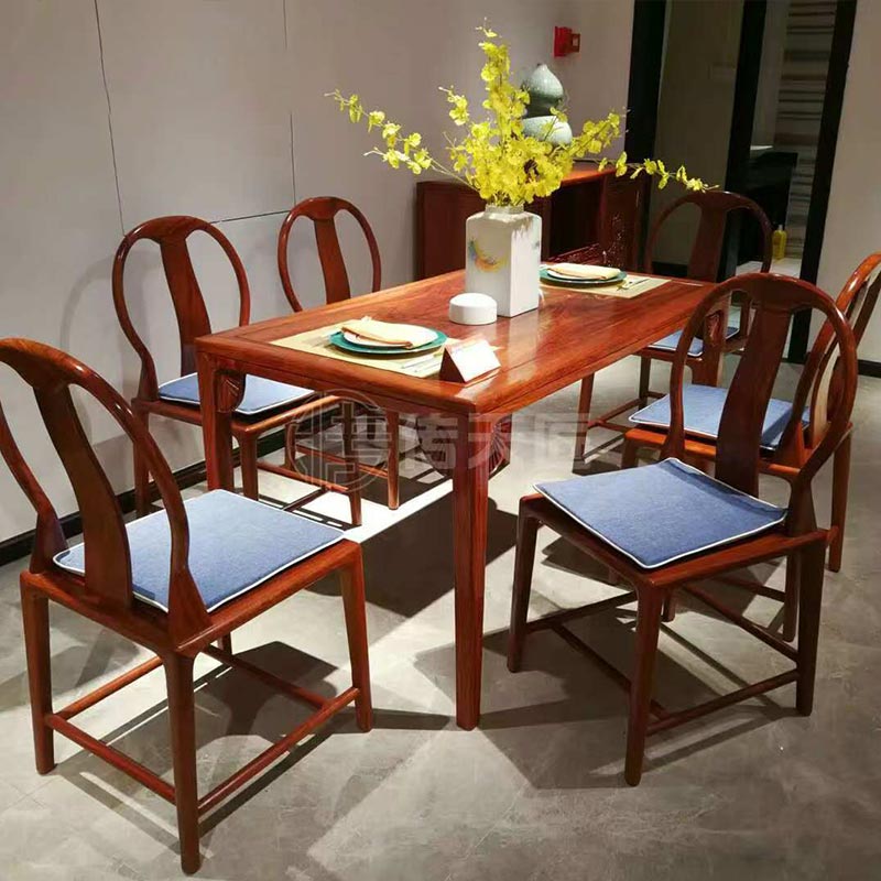 Mesa de jantar retangular chinesa