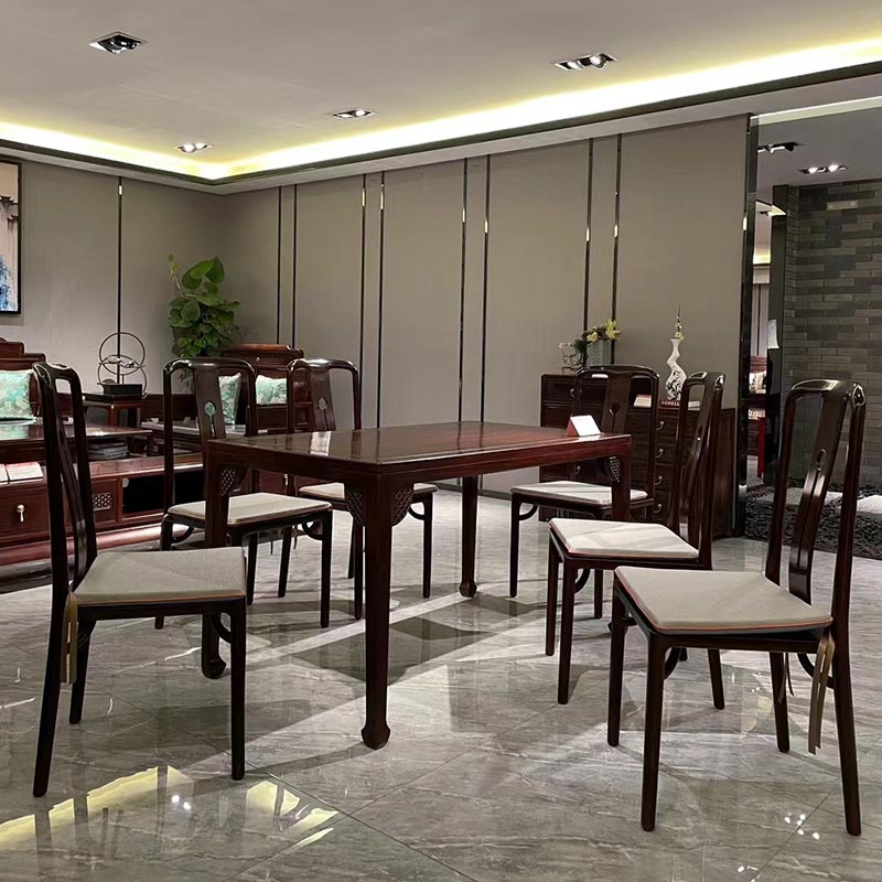 Nova mesa de jantar retangular chinesa