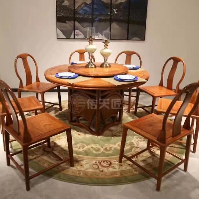 Nova mesa de jantar redonda chinesa